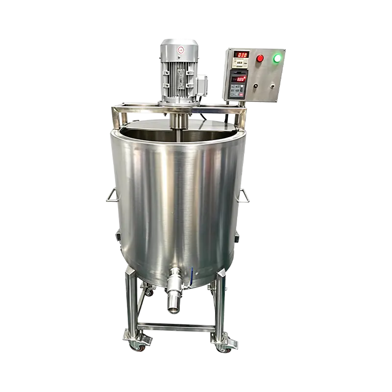Kozmetikai 50 kg-os viaszolvasztó tartály változó sebességű keverővel